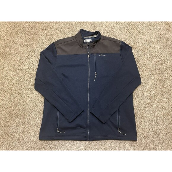 Orvis Other - Orvis Bonded Mesh Mixed Media Performance Jacket, Blue/Gray, Size XL